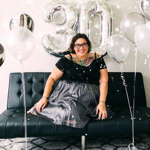 Torrid NWT - Silver Shimmer Tulle Skirt1